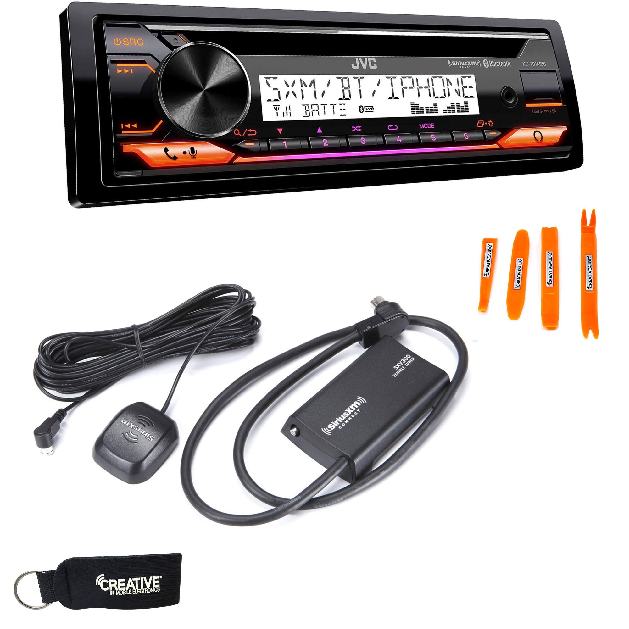 Amazon.com: JVC KD-T91MBS Marine Stereo w/CD, BT, USB, Amazon